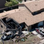 Firefighters respond to San Diego residential street engulfed in flames after plane crash